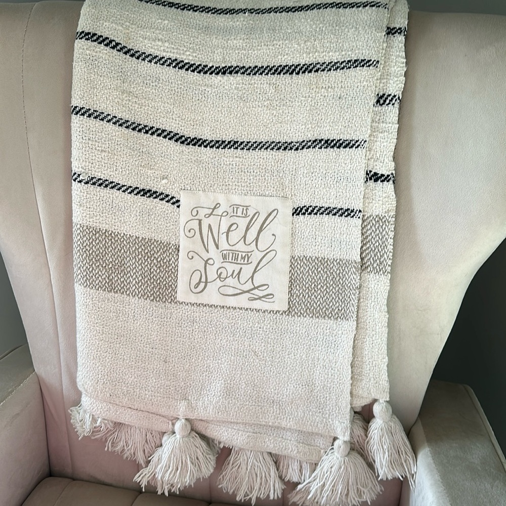 Knit Throw Blanket